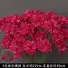 Flor de Simulación Hortensia Piruleta Hortensia Decoración del Hogar Material para Arreglo Floral Arte Floral de Boda Flor Bola de Nieve Flor Artificial