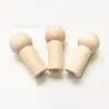 Gancho de Tronco Creativo Gancho para Abrigos Gancho de Madera Redondo para Pared Accesorios de Perchero de Madera Maciza para el Hogar Gancho para Toallas
