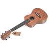Ukulele de 23 polegadas ukulele de madeira sapele atacado guitarra havaiana de quatro cordas pequena guitarra