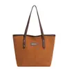 Bolsa Estilo Preguiçoso para o Trabalho Bolsa Tote Retrô Simples de Grande Capacidade Bolsa Grande Nova Moda 2025 Bolsa para o Trabalho