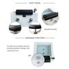 Tina de masaje de pies transfronteriza salón de belleza máquina multifunción de hidroterapia con surf moderno simple masaje de pies SPA lavabo para pies