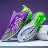 Nuevos zapatos de fútbol juveniles de corte bajo sin costuras para la Copa del Mundo, zapatillas deportivas de entrenamiento para estudiantes con tacos largos y cortos para hombres y mujeres