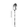 Juego de Cubiertos Transfronterizo de Acero Inoxidable 304, Cuchillo para Bistec Occidental de Alta Gama para Hotel, Cuchara de Postre, Tenedor, Cuchara de Café