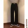 Verano Nuevo Vintage Tendencia Marca Rectos Sueltos Caída Pantalones Vestido Pantalones Casuales Hombres Estilo Lujo Ligero Versátiles Pantalones