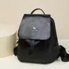 Mochila feminina de alta qualidade, grande capacidade, para viagens, simples e elegante, versátil para o trabalho e para a escola de estudantes