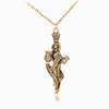 Suministro transfronterizo AliExpress Personalidad Retro Campo de batalla antiguo Legendario Colgante de joyería Collar de cardo escocés nórdico