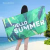 Comercio Exterior Toalla de Playa Amazon Terciopelo Impreso Doble Cara Adulto Absorbente de Agua Microfibra No se Pega la Arena Natación Secado Rápido Toalla