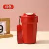 Taza térmica de acero inoxidable 316 para café con cuerda, taza de café octagonal portátil, taza de doble uso, venta al por mayor, personalizable