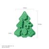 Molde de silicona para pastel de árbol de Navidad de Amazon, muñeco de nieve, hombre de jengibre, Papá Noel, pudín de gelatina de chocolate.
