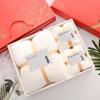 Juego de Toallas y Toalla de Baño de Tres Piezas en Caja de Regalo Acompañamiento para Evento de Reunión Anual de Empresa Regalo de Retorno Juego de Toallas Absorbentes Caja de Regalo