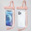 Bolsa Impermeable Popular Transfronteriza Panorámica para Teléfono Móvil con Pantalla Táctil y Modelo Transparente de Ventana Grande