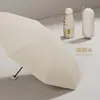 Mini paraguas de cápsula portátil, sombrilla de alta gama para mujer con protección solar y UV, paraguas publicitario impreso para días soleados y lluviosos