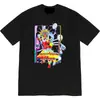 Marca Europeia e Americana Tendência Estampa 24Ss Camiseta Maradona Lenda do Futebol Maradona Camiseta Masculina e Feminina Manga Curta