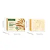 Comercio Exterior Transfronterizo Jabón Zozu de Carbón de Bambú para Eliminar Ácaros, Jabón Artesanal de Limpieza Profunda para Cuerpo y Rostro, Jabón de Aceite Esencial al por Mayor