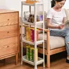 Estante de Almacenamiento para Baño, Estante para Lavabo de Baño, Cubo de Agua, Inodoro, Regadera, Estante de Almacenamiento para Lavabo, Tipo de Piso de Plástico Multicapa