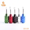 Equipo de Tatuaje Mori Máquina de Tatuaje Profesional Mango de Tatuaje Aguja Integrada Doble Anillo Mango de Aluminio Plata 25mm Transfronterizo