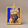 Pingente Thangka de Xizang Zakilam Quadrado Liga de Titânio Dourado Vários Padrões de Minério Pode Escolher Direto da Fábrica