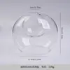 Novo Vaso de Vidro Colorido Esférico de Camada Dupla Estilo Chinês para Aromaterapia, Plantas Hidropônicas, Decoração de Mesa para Sala de Estar, Ornamento Difusor de Aroma sem Chama