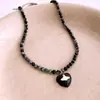 Colar Pingente de Saturno com Pedras Medievais Otimizadas, Corrente para Clavícula Retro Simples e Fashion, Colar Versátil Personalizado para Mulheres