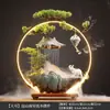 Água Corrente Gera Riqueza Ornamento para Sala de Estar Cerâmica Água Circulante Feng Shui Escritório Armário de Vinho Entrada Presentes de Inauguração