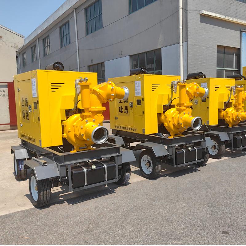 8寸防汛移动泵车 (12)