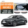 Protector de lluvia para espejo retrovisor para Audi A3