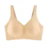 Sutiã Redutor de Busto Grande Sem Costura para Mulheres, Bojo Cheio, Estilo Fino de Verão, Anti-Queda, Redução Lateral dos Seios, Sutiã Modelador Plus Size