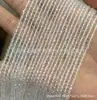 Piedra Turmalina, Granate, Ágata, Piedra Lunar, Lapislázuli, Cristal Cuentas Facetadas de 3 mm, Cuentas Sueltas para Manualidades