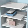 Armario Almacenamiento Divisor en Capas Gabinete Estante en Capas Estante de Almacenamiento Divisorio Telescópico Pared Sin Taladro Cocina
