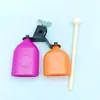 Adereços de Performance para Jardim de Infância Gong Quadrado de Plástico Sino de Vaca Gong de Tom Alto e Baixo Acessórios para Tambor Gong de Tambor