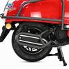 Muscle car wolf é adequado para Honda NWF125 barra de proteção do escapamento barra protetora tubo de escape para-choque peças de modificação anti-queda e anti-colisão