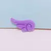 Alas de Ángel de Felpa Bonitas de Doble Cara Accesorios de Joyería DIY Portador de Palillo para Pasteles Materiales de Decoración para Ropa