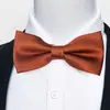 Estoque Pronto do Fabricante Gravata Borboleta Jacquard Formal Masculina para Negócios, Casamento, Festa, Gravata Borboleta Floral de Poliéster em Forma de Seta