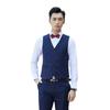 Estilo ocidental Verão Melhor Homem Roupas Irmãos Grupo Roupas Terno Vestido Colete Branco Camisa Noivo Terno Tamanho Grande Cinta