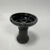 2023 Nuevo Recipiente Grande de Humo de Cinco Colores con Agujero Mediano Esmaltado de Cerámica con Gancho de Papel de Estaño de Carbono Accesorios para Hookah Tazón para Hookah