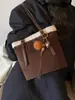 Bolsa Pequena Retrô Transfronteiriça para Mulheres 2026 Novo Estilo Splicing de Lã de Cordeiro Bolsa Saco Grande Capacidade Bolsa de Ombro/Axila para o Dia a Dia