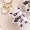 Llavero de Panda de Dibujos Animados de Acrílico Colgante para Bolso Lote de Peluche Regalo Pequeño Llavero Joyería para Colgar