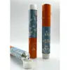 Tubo vacío cosmético de composite de aluminio, tubo de aluminio de alta barrera antioxidación, disponible en acabados mate o brillante, personalizable con múltiples procesos