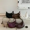 Bolsa de ombro para o dia a dia 2026 verão nova moda nicho estilosa retrô bolsa transversal versão coreana de alta qualidade versátil