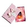 Cosméticos de fragrância de perfume de alta qualidade, batom, caixa de embalagem com tampa flip de gaveta de presente, caixa de presente colorida, personalização