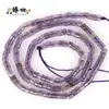 Directo de fábrica 2 x 3 mm piedra natural cristal ágata espaciador de ángulo recto con cuentas joyería DIY accesorios de material hecho a mano