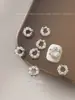 Nuevos Accesorios para Uñas de Corona Navideña de Perlas de Aleación, Anillo Hueco de Pentagrama, Piezas Decorativas de Pedrería para Uñas, Venta al por Mayor