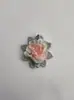 Cinta de Satín Simulada Flor Pequeña Cabeza de Rosa Accesorios de Ropa DIY Decoración de Ropa Accesorios de Ropa Accesorios de Joyería