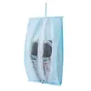 Bolsa de viaje para zapatos de almacenamiento de PVC, a prueba de polvo, organizador de zapatos portátil, impermeable, bolsa de zapatos transparente, bolsa de almacenamiento con cremallera