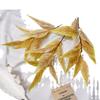 Flor Falsa de Lirio de Navidad de 3 Puntas Ramo Artificial Flor Hecha a Mano Flor de Boda Flor de Seda Artificial Decoración de Boda Flor de Piso