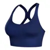 Sujetador Deportivo de Mujer sin Costuras con Diseño de Espalda Cruzada Ajustable, Cómodo, Transpirable y Soporte a Prueba de Impactos, Adecuado para Yoga y Ejercicio