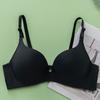 Comércio exterior transfronteiriço nova roupa interior feminina peito pequeno empurrar para cima suporte superior ajustável sutiã respirável macio e confortável com anel de aço