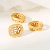 Pulsera Calada con Cuentas DIY Monturas en Blanco Chapado en Oro de 18K Cuentas Sueltas Accesorios Monturas para Colgantes de Piedra de Ámbar Cera de Abeja