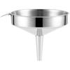 Embudo de Acero Inoxidable Se Puede Usar con Filtro 304 Cocina Vertido de Aceite Fuga de Aceite Se Puede Colgar No Magnético Engrosado Fuga de Aceite Fuga de Vino