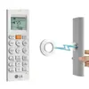 Suporte Magnético de Controle Remoto de Parede, Armazenamento de Parede para Controle Remoto de Ar Condicionado sem Furos, Gancho sem Perfurar com Fixação Magnética Forte